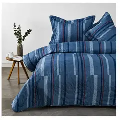 CANNON - Quilt Cubrecamas 1 Plaza 1/5 Temporada Primavera Af - MARINE