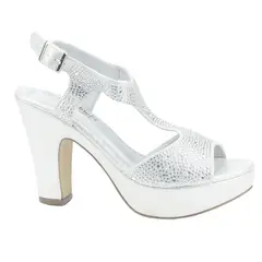 CHALADA - Sandalia Mujer Plateado Casual Cosimo-26