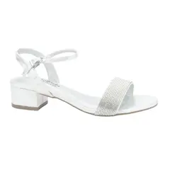 CHALADA - Sandalia Mujer Plateado Casual Fadia-3