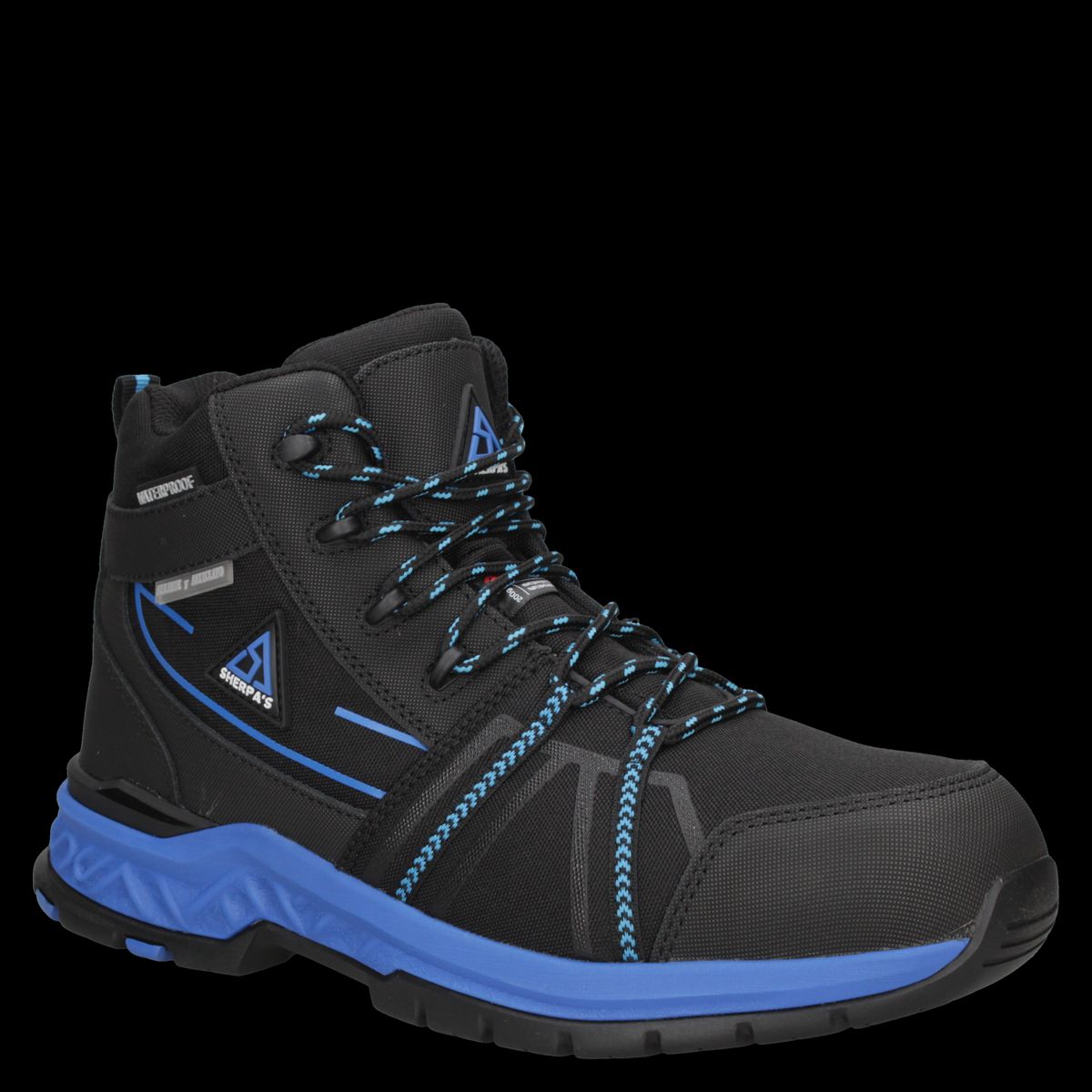 SHERPAS - Zapato De Seguridad Hombre Negro Sherpa's Waterproof