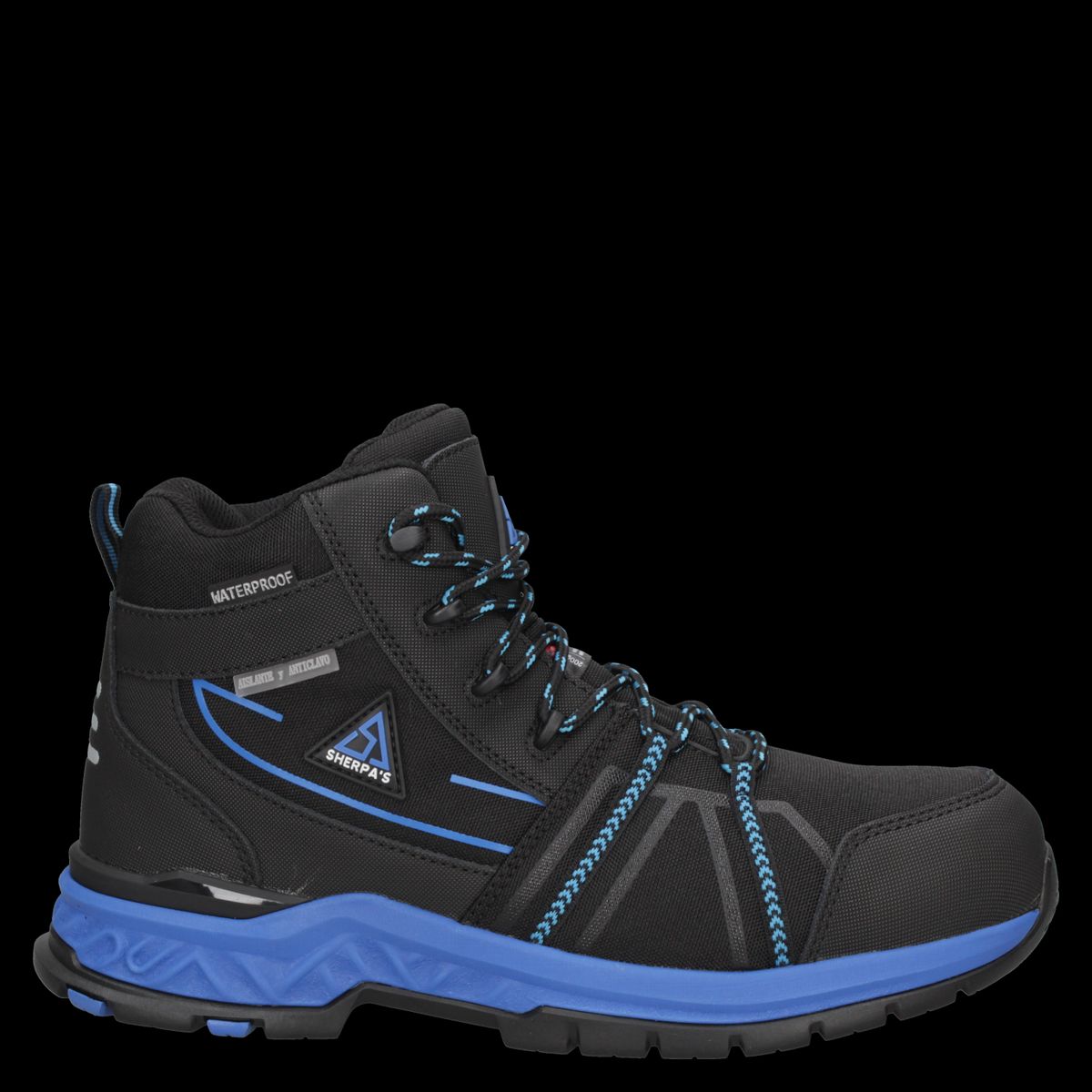 SHERPAS - Zapato De Seguridad Hombre Negro Sherpa's Waterproof