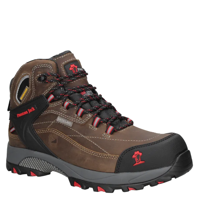 Zapato De Seguridad Hombre Marrón Waterproof