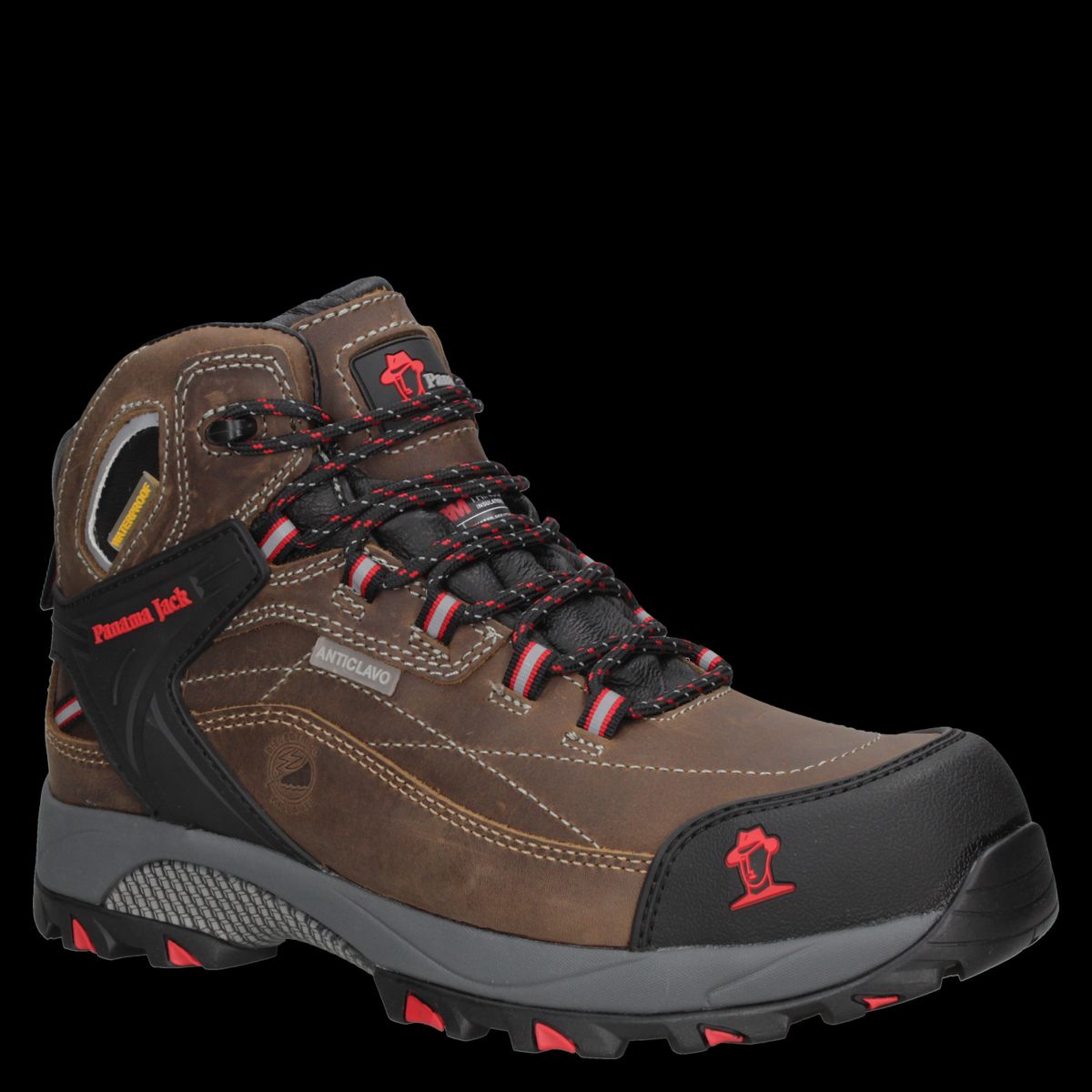 PANAMA JACK - Zapato De Seguridad Hombre Marrón Panama Jack Waterproof