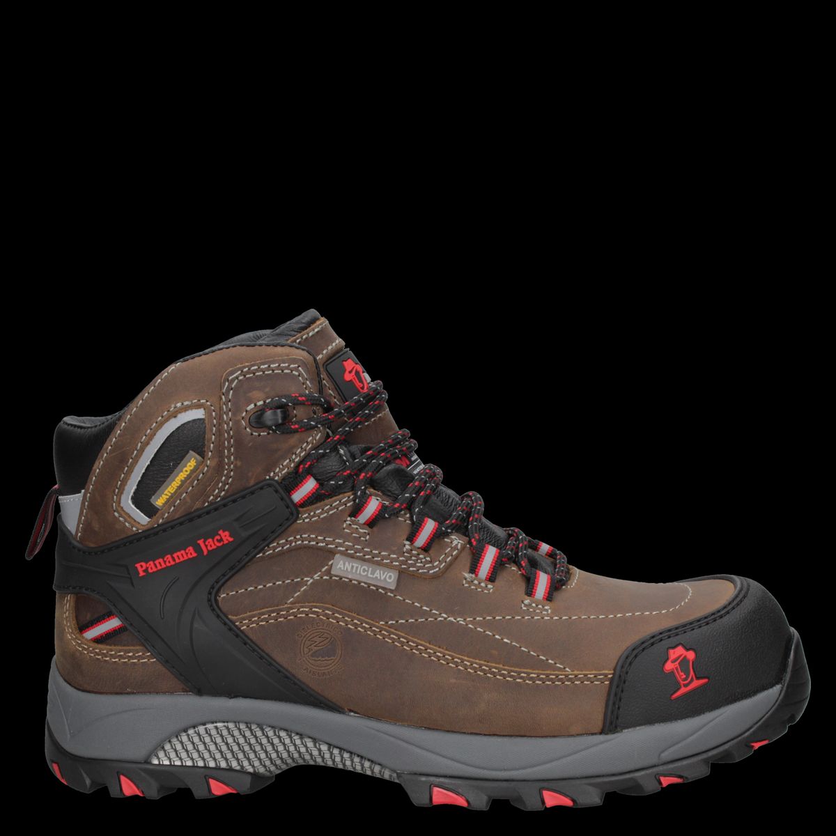 PANAMA JACK - Zapato De Seguridad Hombre Marrón Panama Jack Waterproof