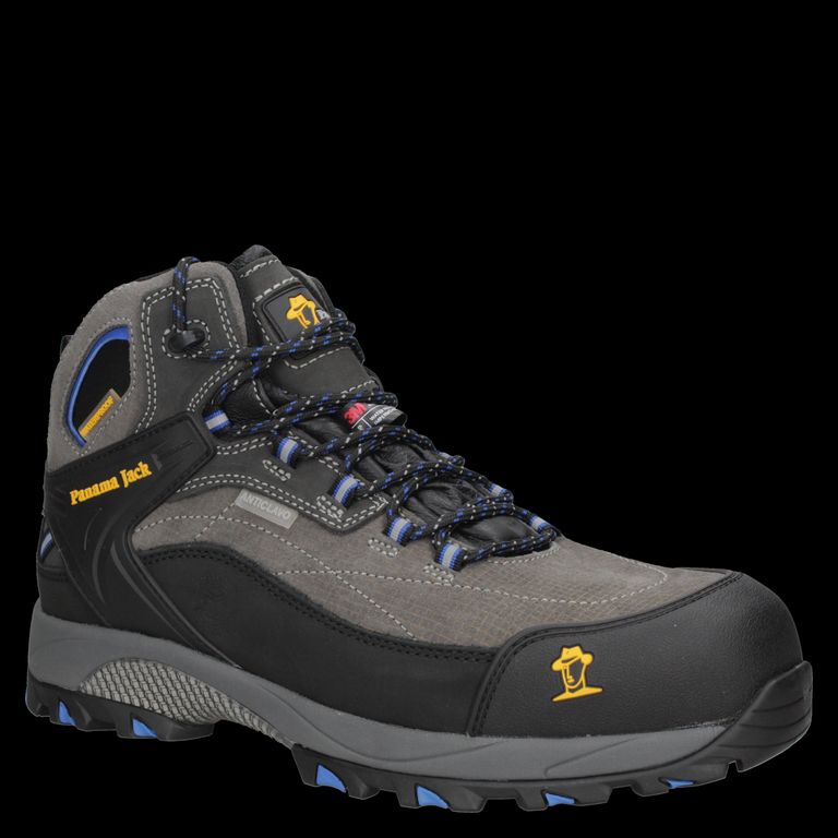 Zapato De Seguridad Hombre Gris Waterproof