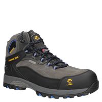 Zapato De Seguridad Hombre Gris Waterproof