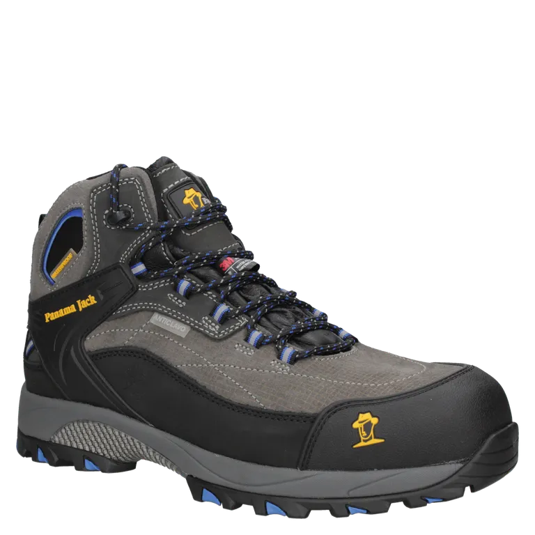 Zapato De Seguridad Hombre Gris Waterproof