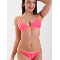 DAIKIRI BIKINIS - Daikiri Bikini Mujer Negro Liso Triángulo Extra Confort UV 50+