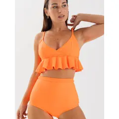 DAIKIRI BIKINIS - Daikiri Bikini Mujer Negro Liso Triángulo Extra Confort UV 50+