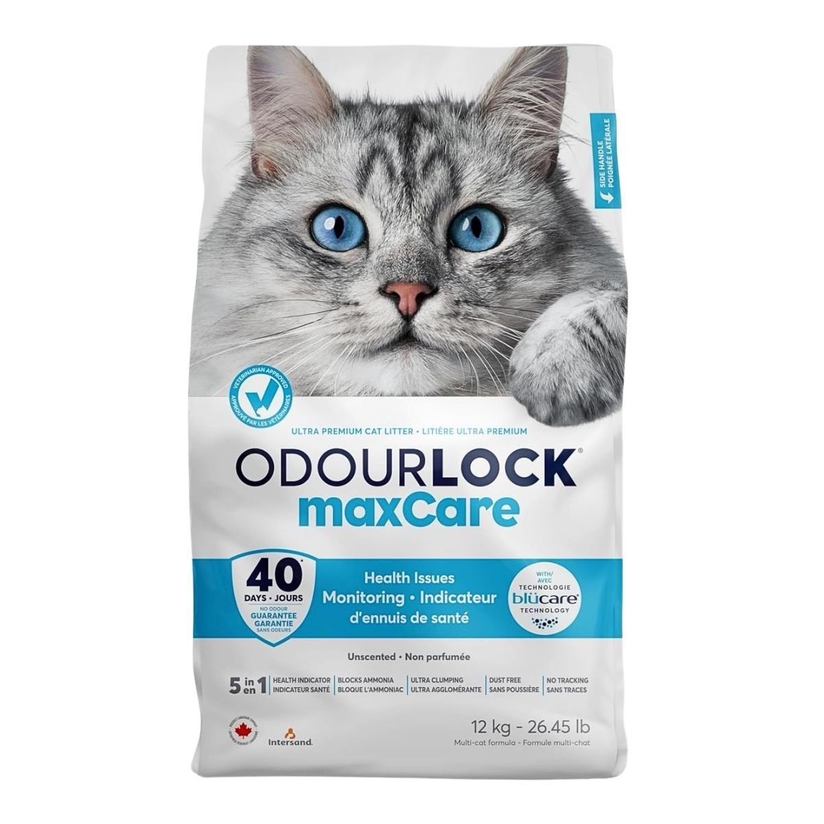 GENERICO - OdourLock MaxCare Arena Sanitaria Para Gatos 12 kg