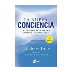 TOP10BOOKS - LIBRO LA - LIBRO + DVD NUEVA CONCIENCIA / ECKHART TOLLE / GAIA EDICIONES