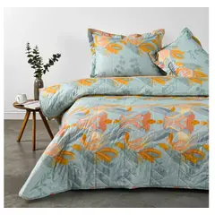 CANNON - Quilt Cubrecamas 2 Plazas Temporada Primavera Af - Aquamarine