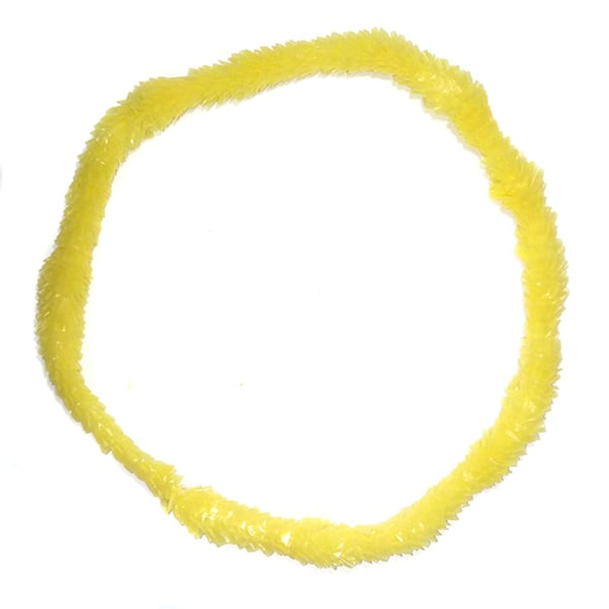 GENERICO - COLLAR HAWAI PLASTICO AMARILLO X12 UNI