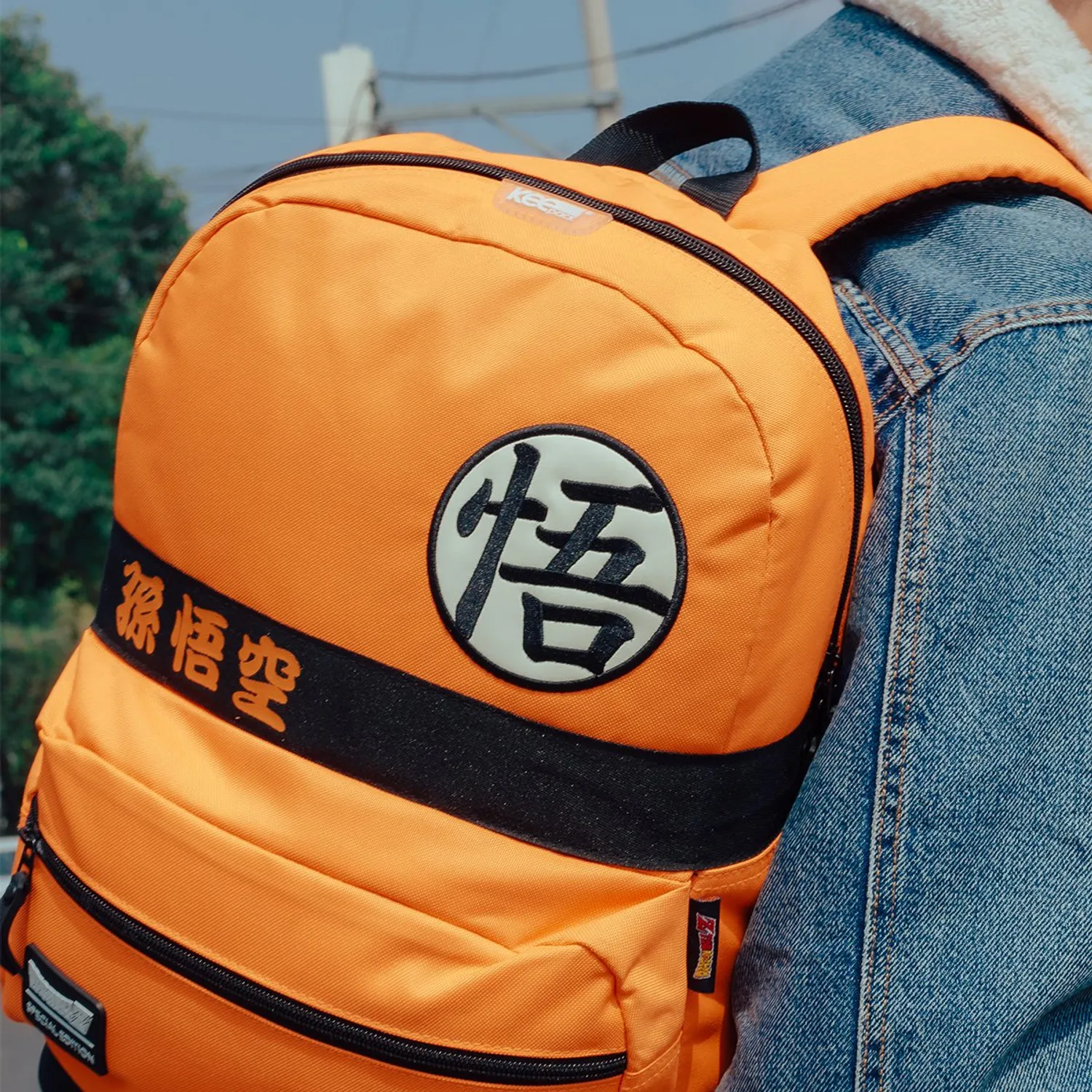 DRAGON BALL Mochila Dragon Ball Z Porta Notebook Naranja