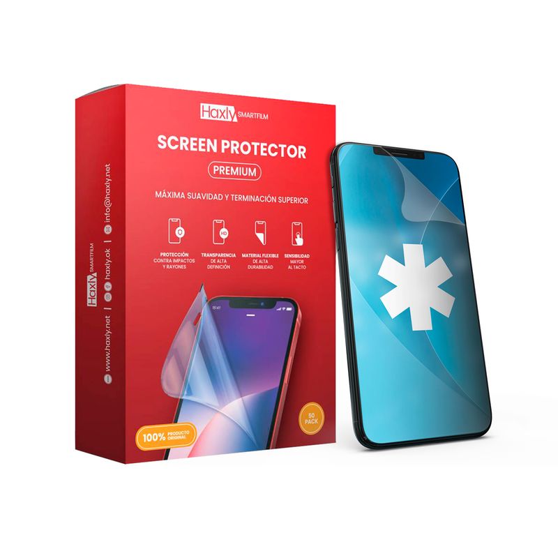 GENERICO - Pack 50 Laminas Hydrogel Haxly Premium Calidad QQQ 180*120mm