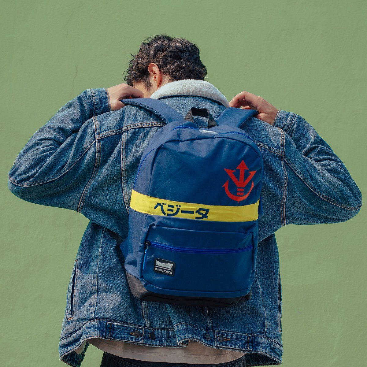 DRAGON BALL - Mochila Dragon Ball Vegeta Colegio Escolar Azul Niños