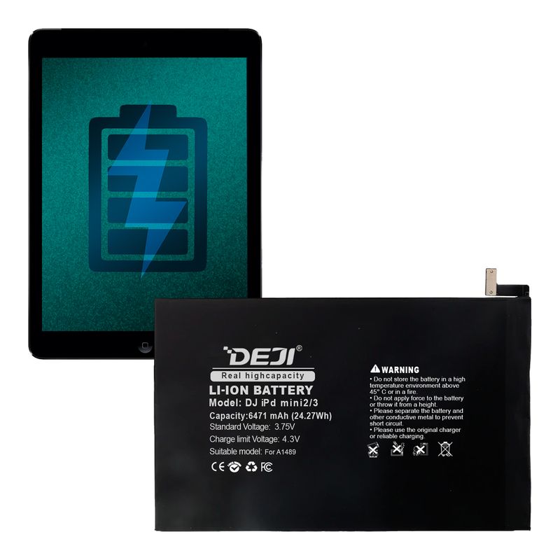 GENERICO - Bateria Compatible con iPad Mini 2 / 3 DEJI Capacidad 6471mAh