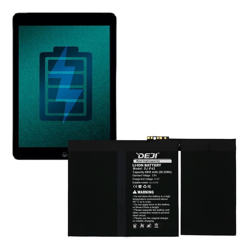 GENERICO - Bateria Compatible con iPad 2 DEJI Capacidad 6930mAh