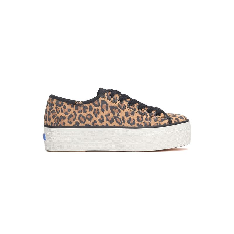 KEDS - Zapatilla Gamuza Mujer Triple Up Negro KEDS