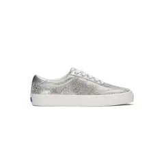 KEDS - Zapatilla Cuero Mujer Jump Kick Plateado