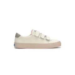 KEDS - Zapatilla Cuero Mujer Jump Kick Crema