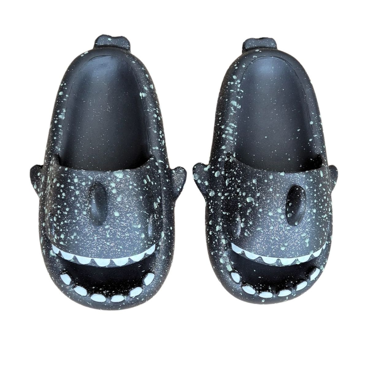 LIKE SHOP - Chalas Sandalias Goma Eva Tiburon Fluorescentes Brillantes 970