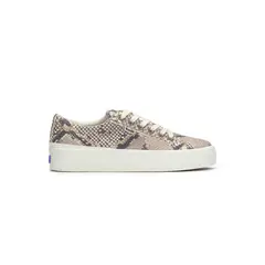 KEDS - Zapatilla Cuero Mujer Jump Kick Duo Café