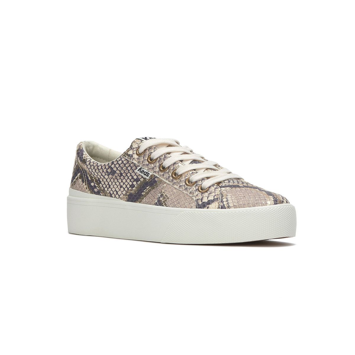 KEDS - Zapatilla Cuero Mujer Jump Kick Duo Café KEDS