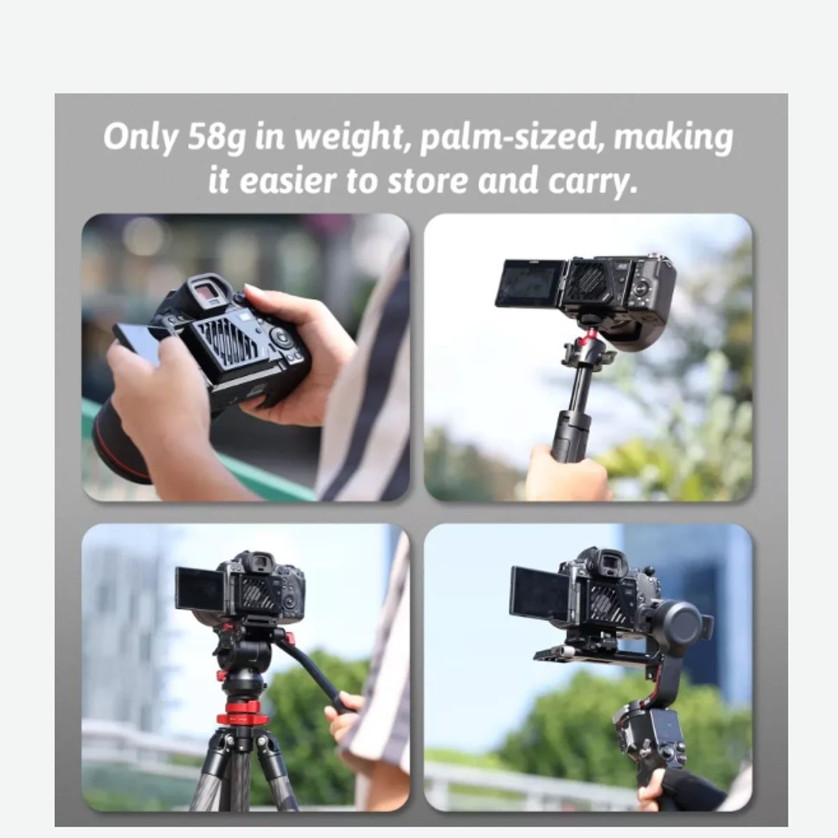 ULANZI - VENTILADOR REFRIGERACIÓN ULANZI CA25 PARA CÁMARA CANON SONY FUJIFILM