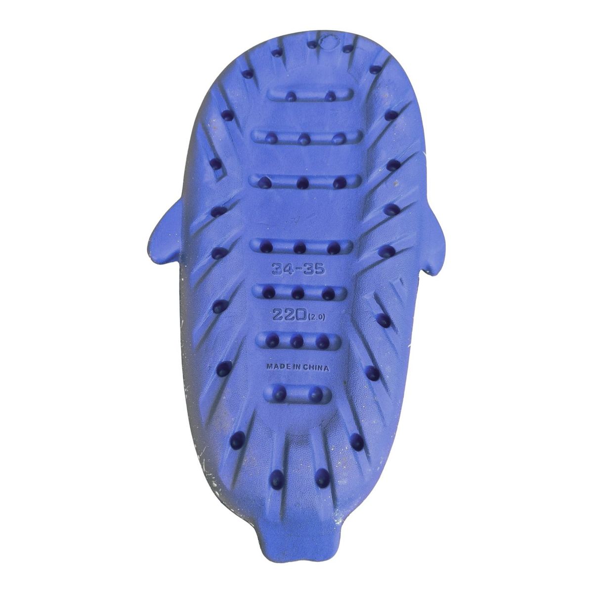 LIKE SHOP - Chalas Sandalias Goma Eva Tiburon Fluorescentes Brillantes 970