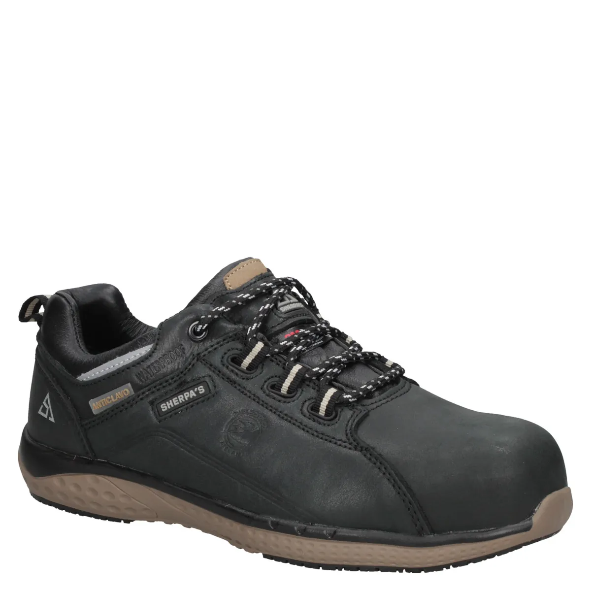 SHERPAS - Zapato De Seguridad Hombre Negro Sherpa's Waterproof