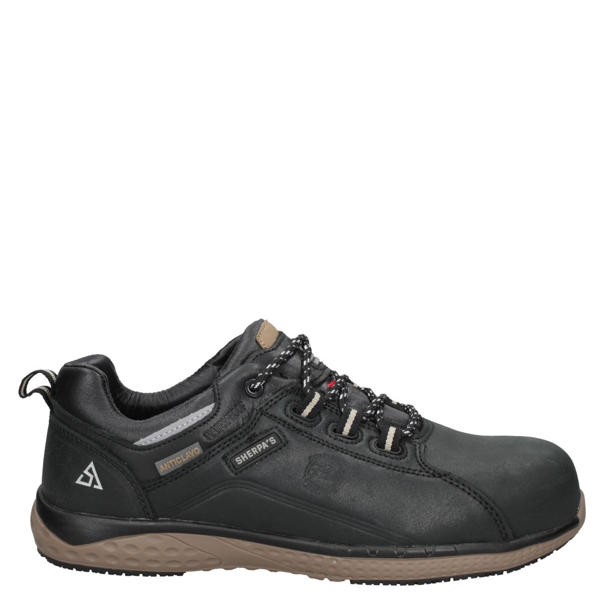 SHERPAS - Zapato De Seguridad Hombre Negro Sherpa's Waterproof