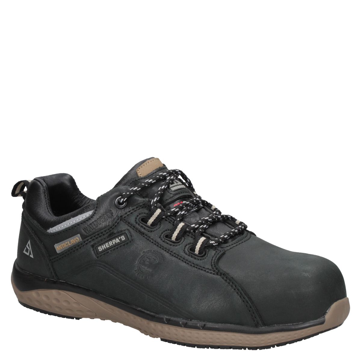 SHERPAS - Zapato De Seguridad Hombre Negro Sherpa's Waterproof