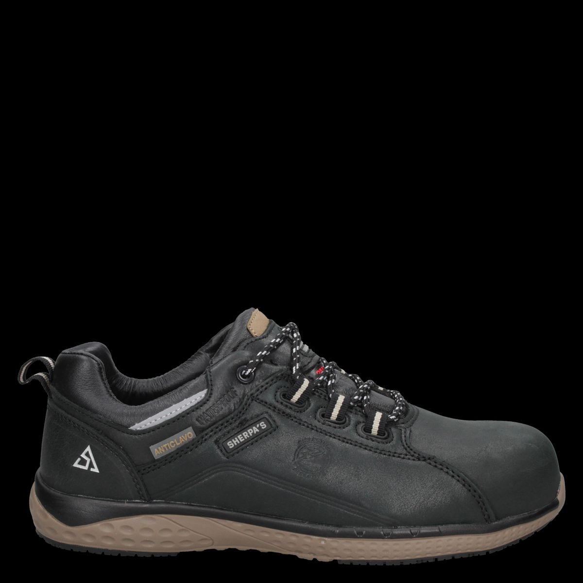 SHERPAS - Zapato De Seguridad Hombre Negro Sherpa's Waterproof