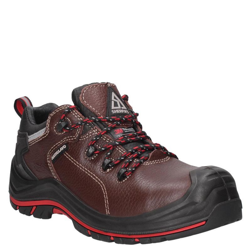 SHERPAS - Zapato De Seguridad Hombre Marrón Sherpa's Water Resistant