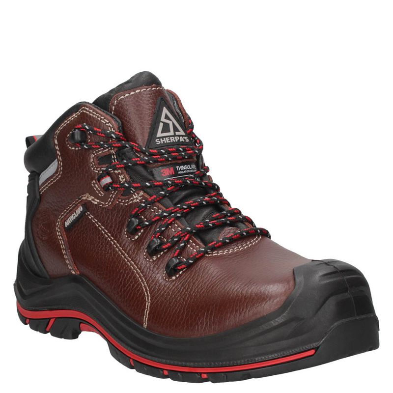 SHERPAS - Zapato De Seguridad Hombre Marrón Sherpa's Water Resistant 