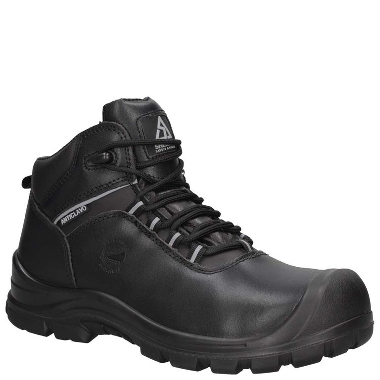Zapato De Seguridad Hombre Negro Sherpa's