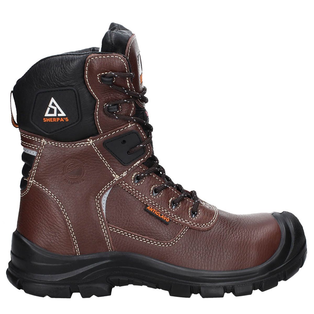 SHERPAS - Zapato De Seguridad Hombre Marrón Sherpas Water Resistant