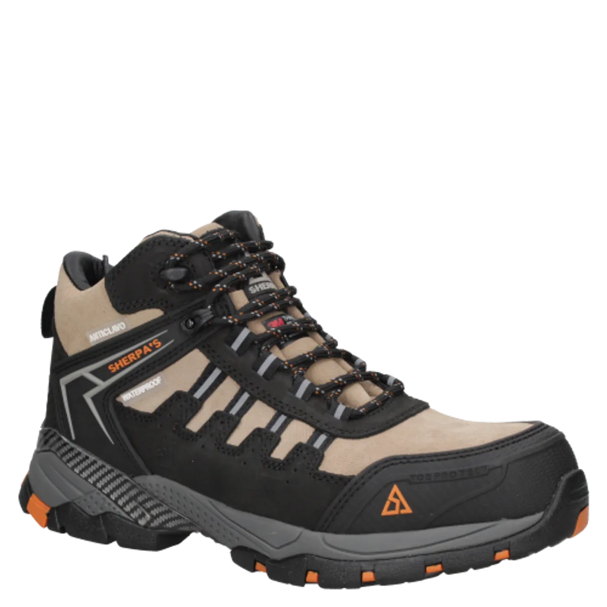 SHERPAS - Zapato De Seguridad Hombre Beige Sherpa's Waterproof