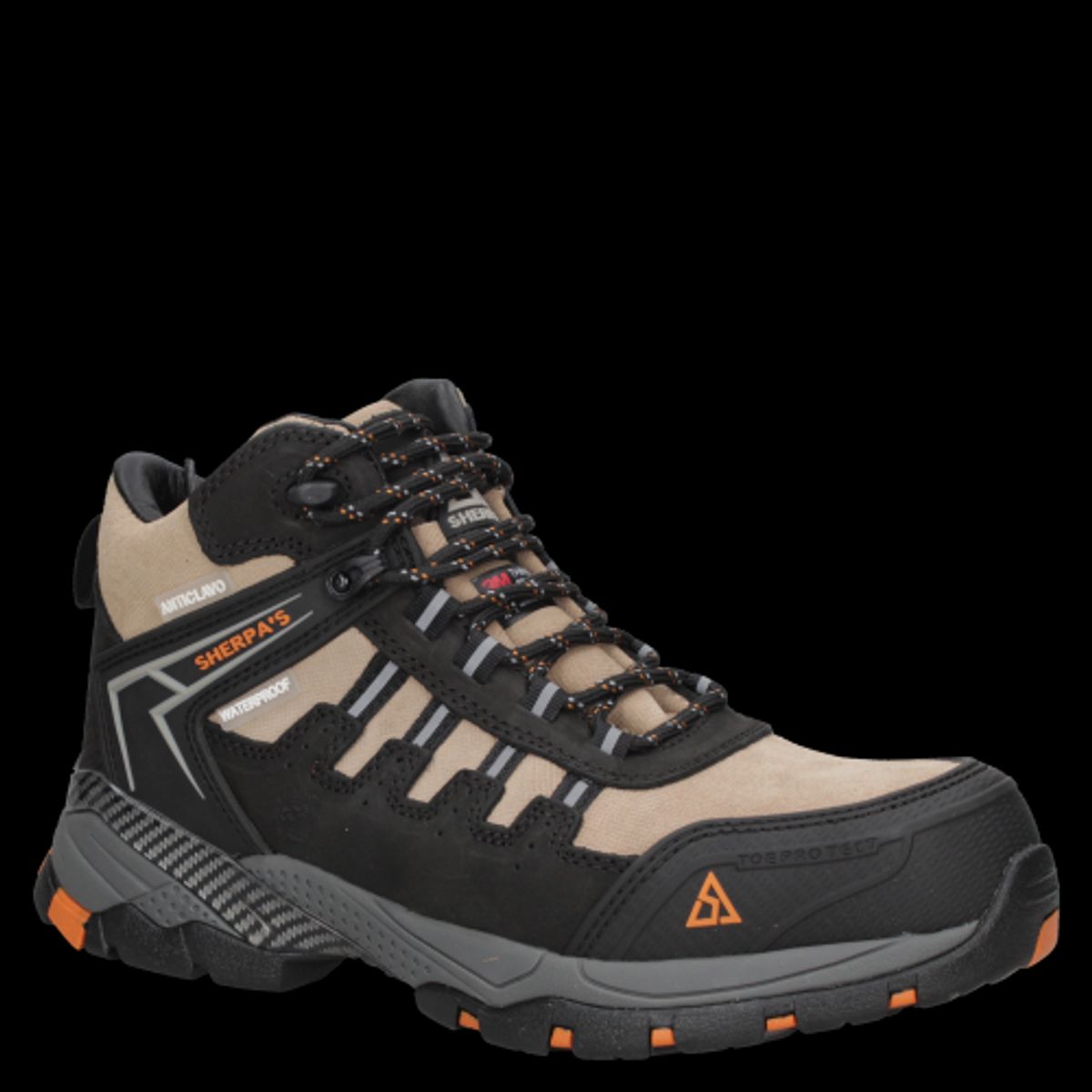 SHERPAS - Zapato De Seguridad Hombre Beige Sherpa's Waterproof