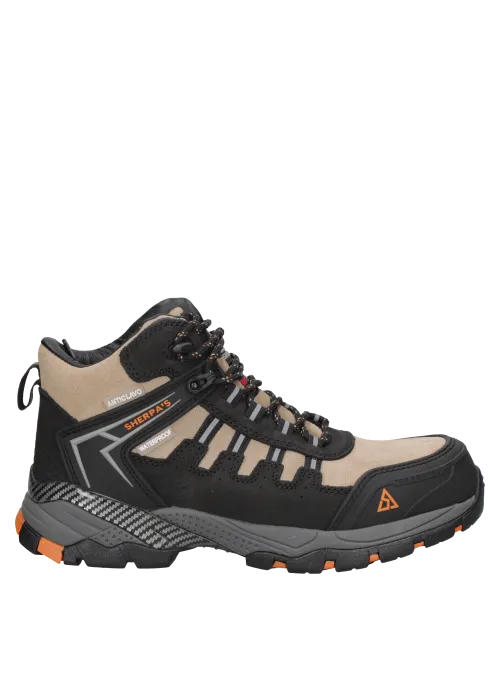 Zapato De Seguridad Hombre Beige Sherpa's Waterproof