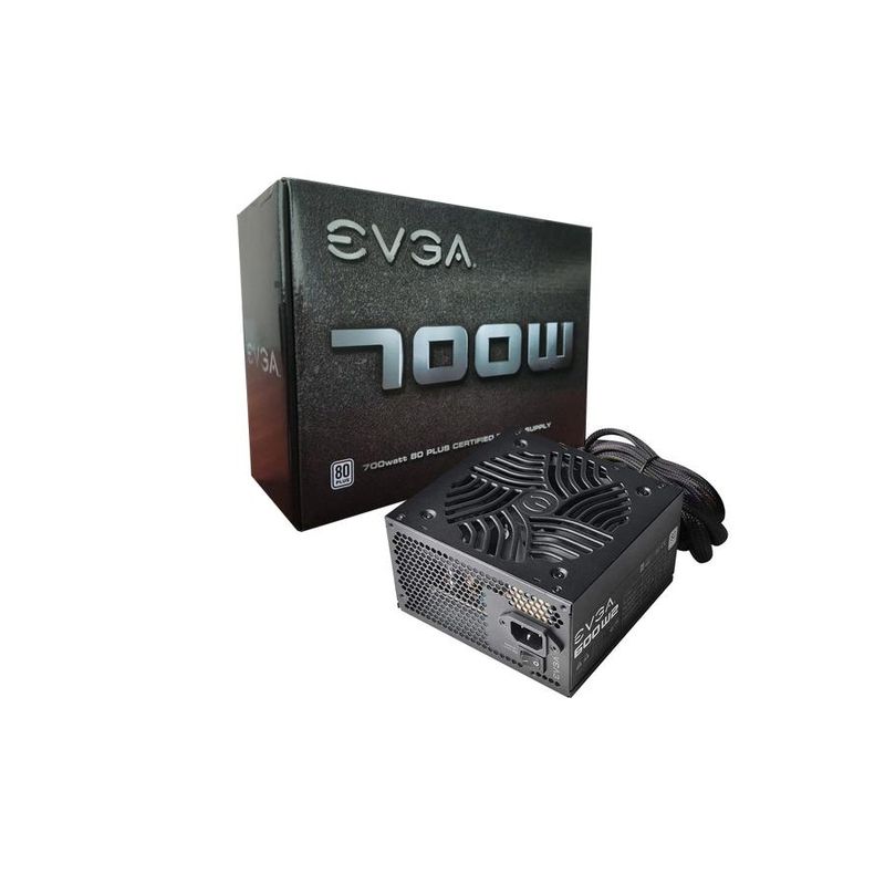 EVGA - Fuente de Poder EVGA 700W  W1K1 100-W1-0700-K1