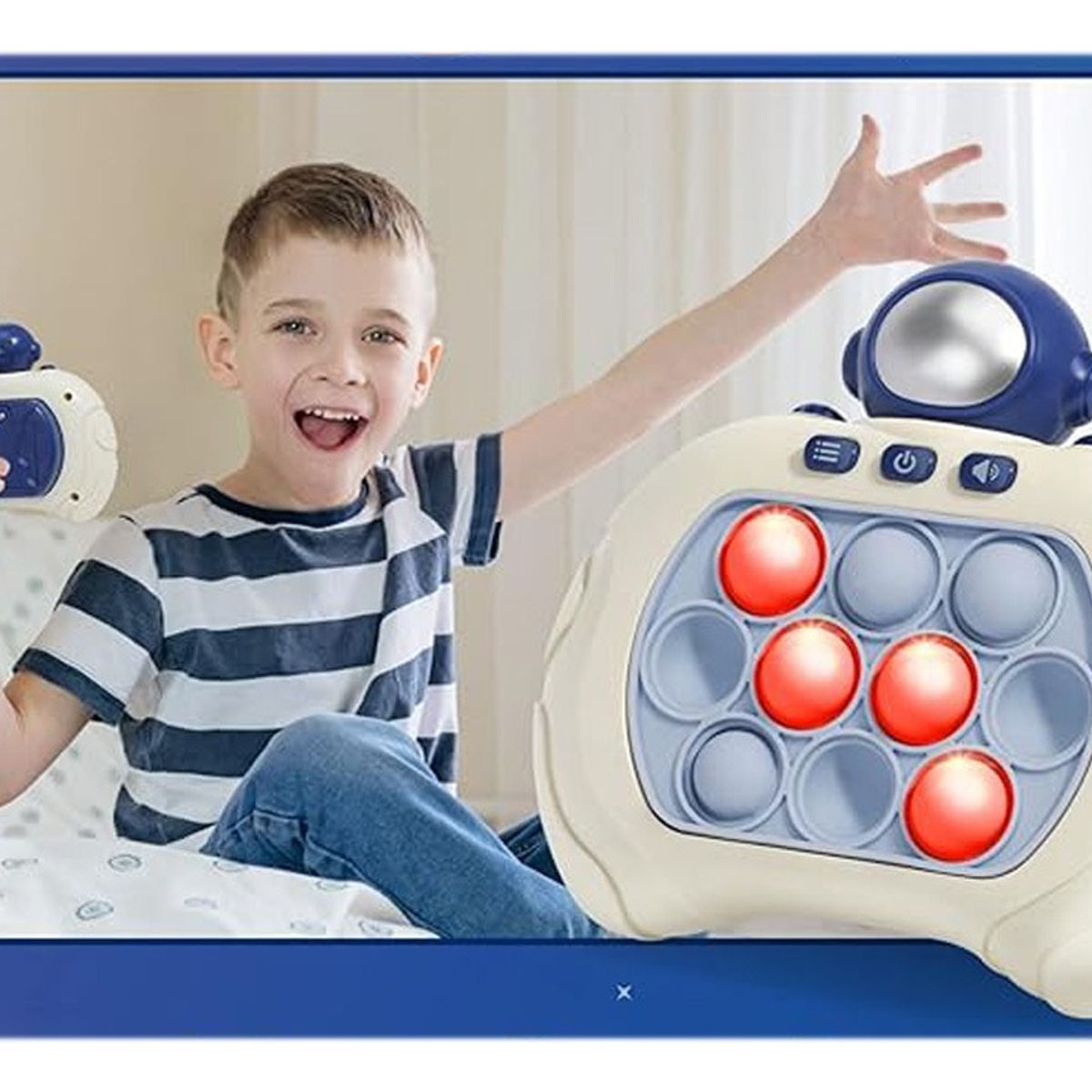 GENERICO - Juguete antiestrés Popit Mini Gamer Electronic Sound