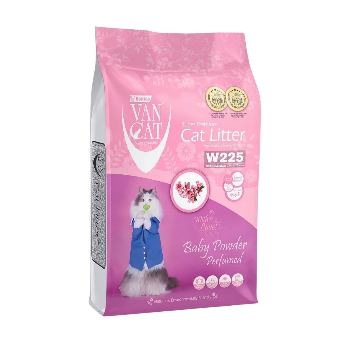 GENERICO - VanCat  Arena Sanitaria 10kg Talco Bebe