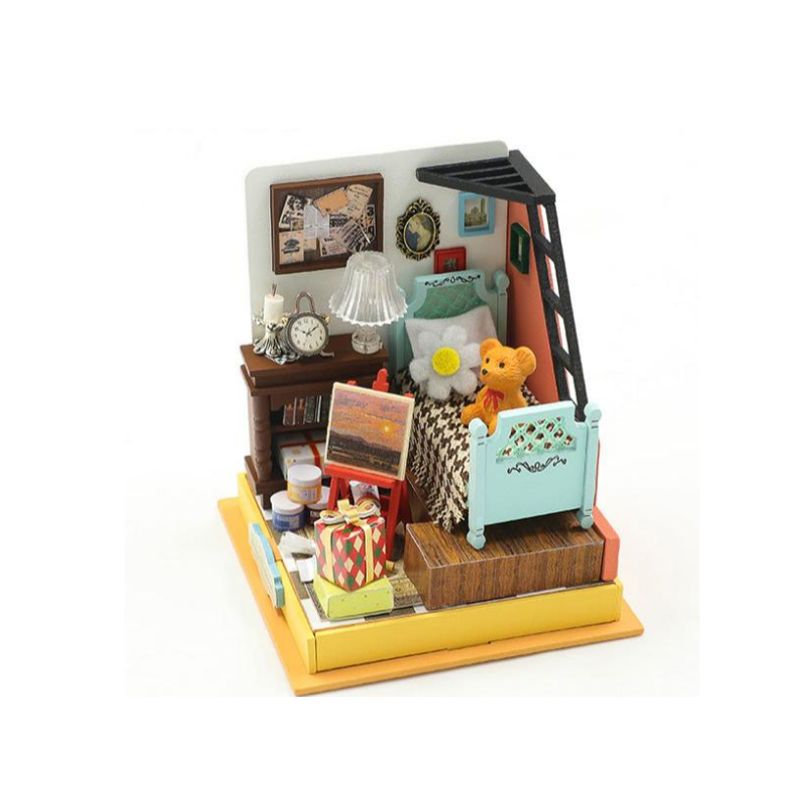 GENERICO - Dream Bedroom - Kit de Casa de Muñecas Miniatura