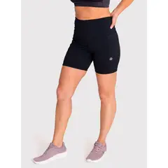 BSOUL - Calza Biker Mujer Bianca Negra