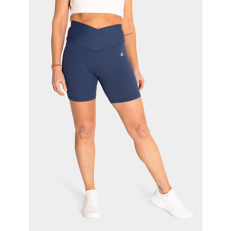 Calza Biker Mujer Sofi Azul