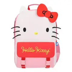 HELLO KITTY - Mochila Rosa Causal Carita Kawaii