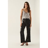 Pantalon Gris Marengo Mujer