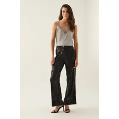 ASH - Pantalon Gris Marengo Mujer